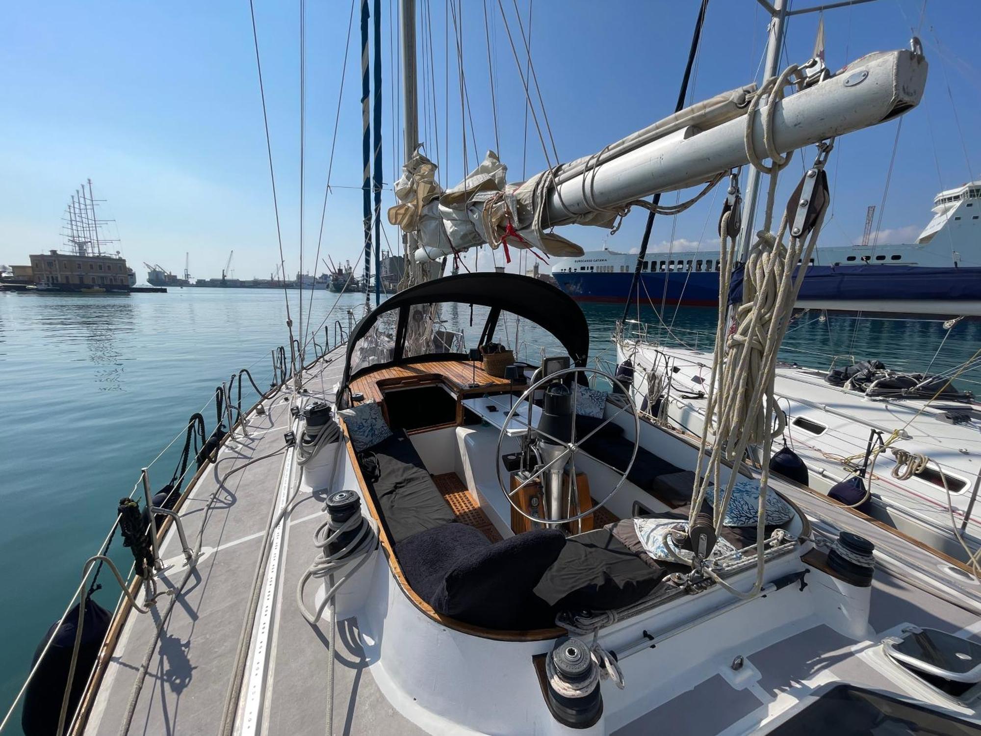 Sailboat B&B On Board Catania-Fontanarossai nemzetközi repülőtér Kültér fotó